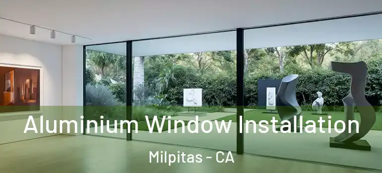  Aluminium Window Installation Milpitas - CA