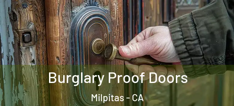  Burglary Proof Doors Milpitas - CA