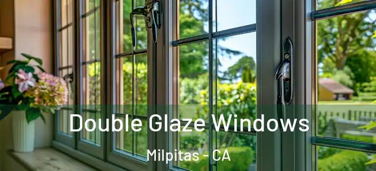  Double Glaze Windows Milpitas - CA