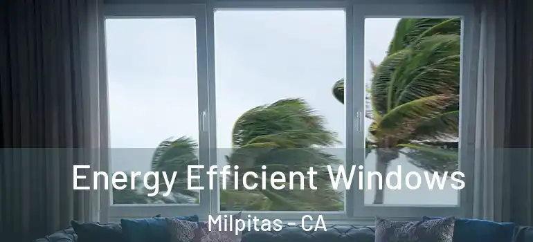  Energy Efficient Windows Milpitas - CA