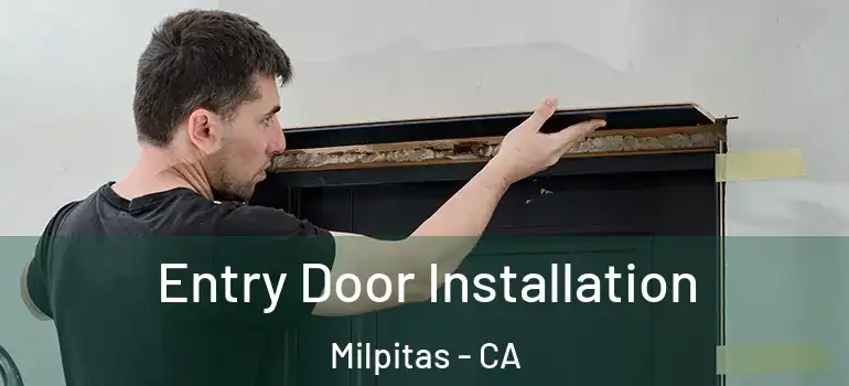  Entry Door Installation Milpitas - CA