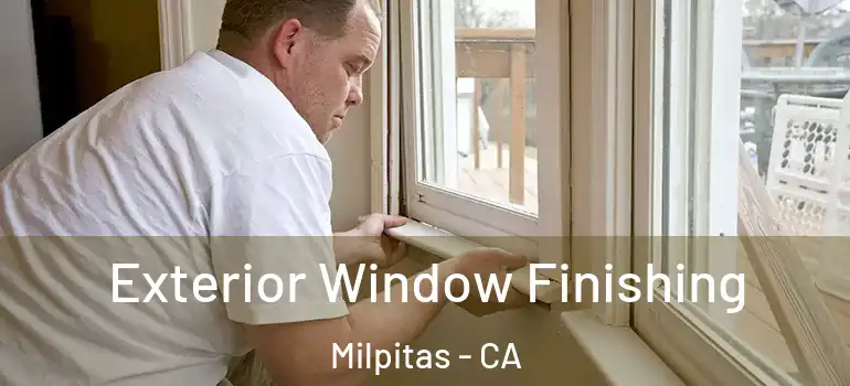  Exterior Window Finishing Milpitas - CA