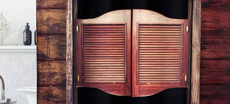Installing Saloon Door Hinges in Milpitas, CA