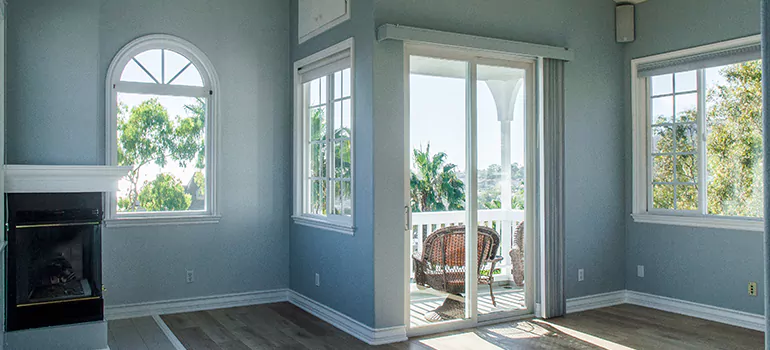 Tempered Glass Sliding Door inMilpitas, CA
