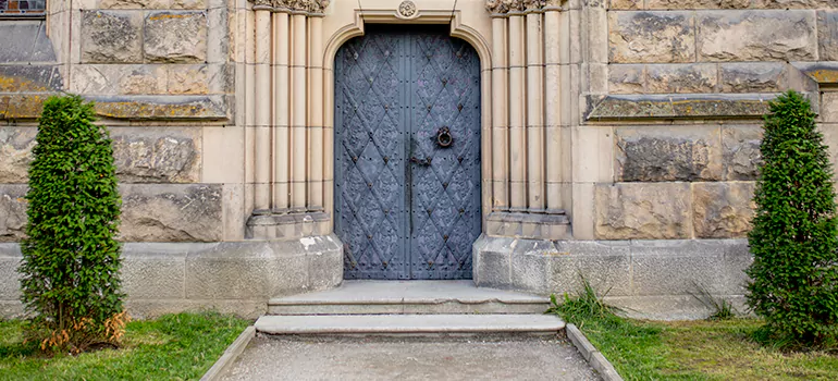 Traditional Double Front Doors in Milpitas, CA