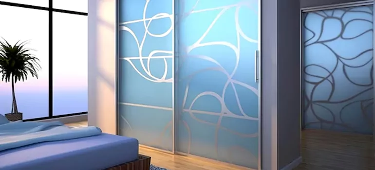 Frosting Glass Cabinet Doors in Milpitas, CA