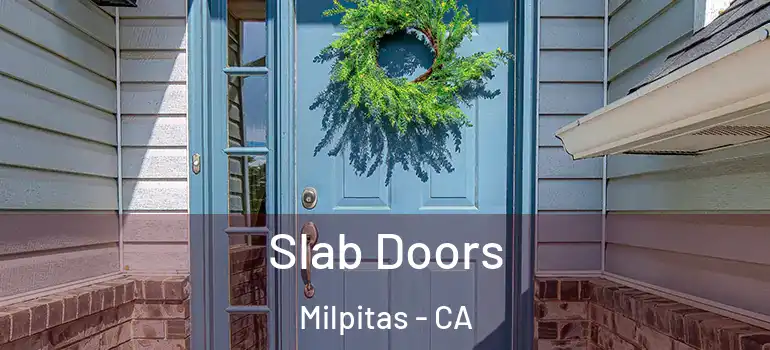  Slab Doors Milpitas - CA