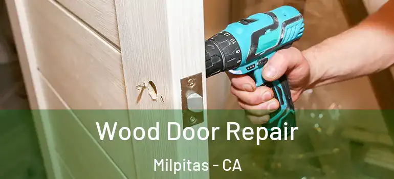  Wood Door Repair Milpitas - CA